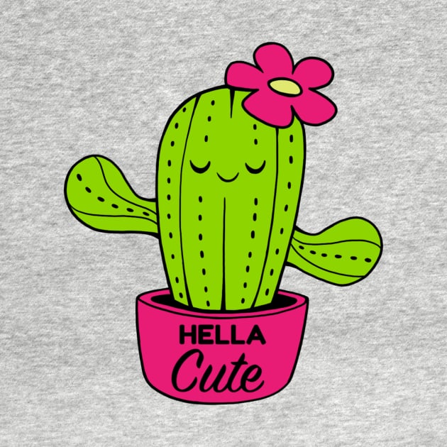 Hella Cute Cactus by alexandrasketch